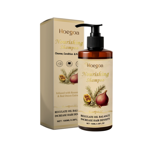 Hoegoa 多效滋养洗发水 温和清洁柔顺亮泽强韧头发舒适头皮洗发露